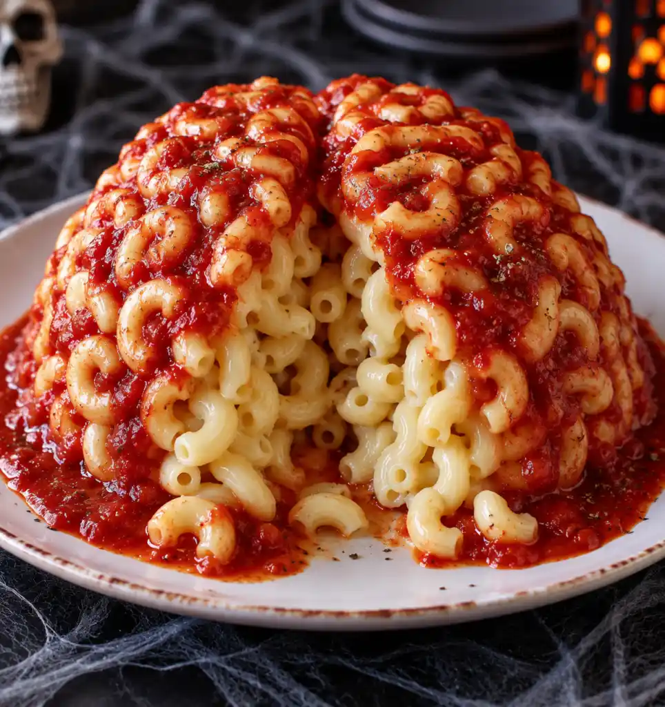 Halloween Pasta Brain