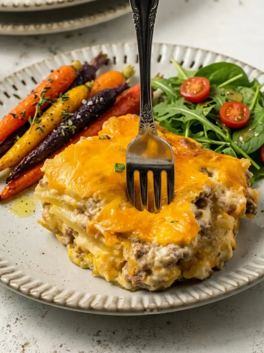 Hobo Casserole Recipe with Ground Beef