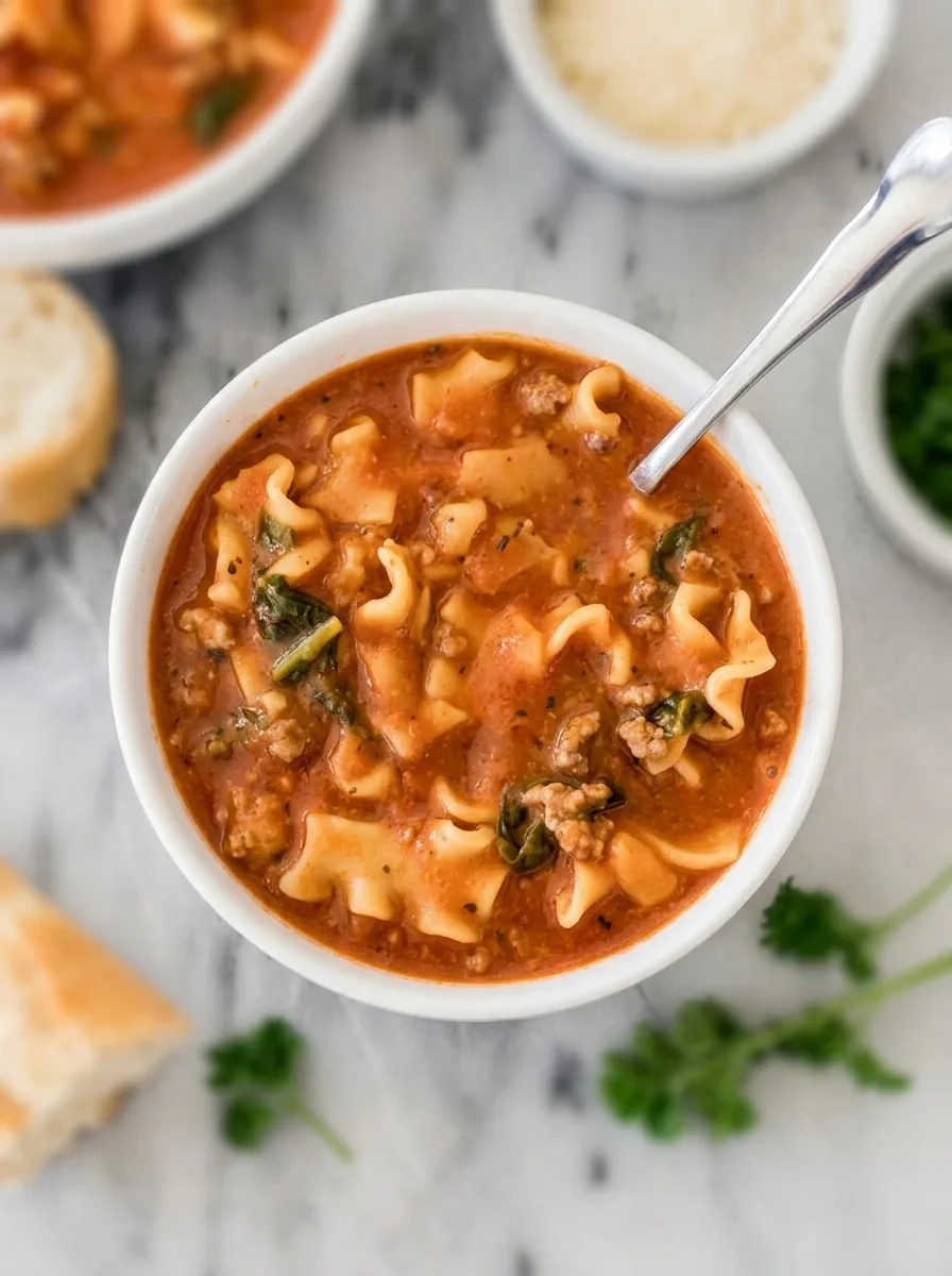 Lasagna Soup