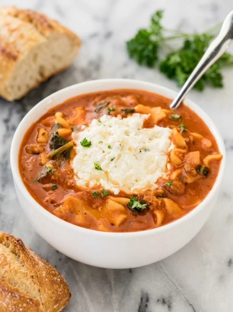 Lasagna Soup