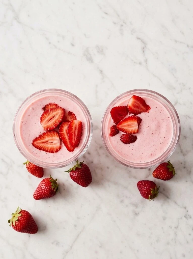 Strawberry Banana Smoothie 1