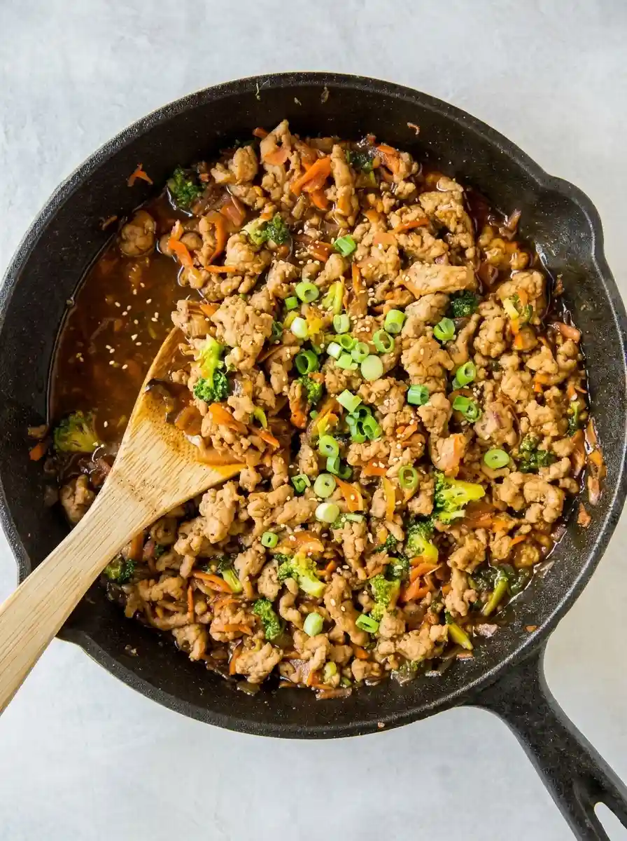 Teriyaki Turkey Rice Bowl