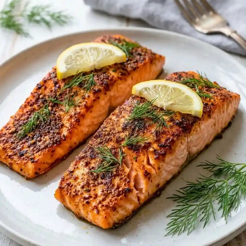 Air Fryer Salmon