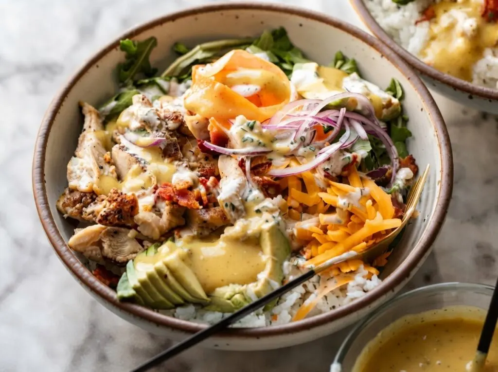 Chicken Bacon Ranch Bowls